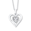 Unstoppable Love Heart Necklace Sterling Silver