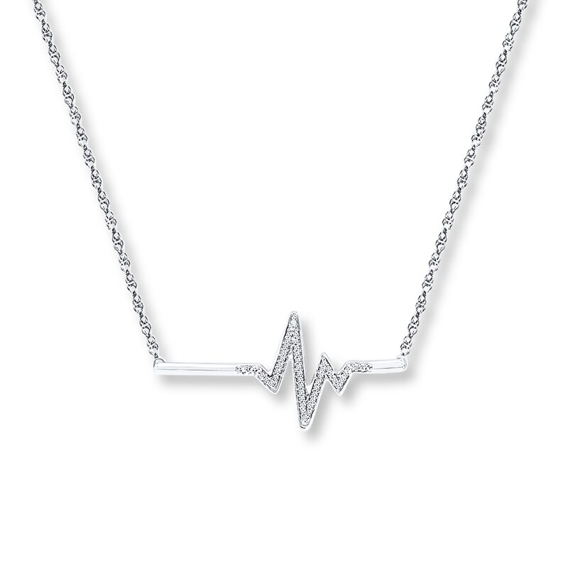 Kay heartbeat necklace Clearance