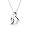 Thumbnail Image 0 of Penguin Necklace 1/20 ct tw Diamonds Sterling Silver