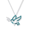 Thumbnail Image 1 of Dove Necklace 1/10 ct tw Diamonds Sterling Silver