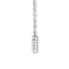 Thumbnail Image 2 of Diamond Bar Necklace Sterling Silver