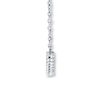 Thumbnail Image 1 of Diamond Bar Necklace Sterling Silver