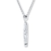 Thumbnail Image 2 of Family Tree Necklace Diamond Accents Sterling Silver