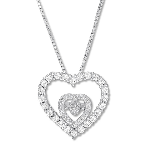 Unstoppable Love Heart Necklace Sterling Silver
