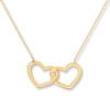 Thumbnail Image 1 of Heart Necklace 14K Yellow Gold