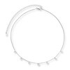 Thumbnail Image 2 of Diamond Choker Necklace 1/6 Carat tw Sterling Silver 12&quot;