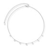 Thumbnail Image 1 of Diamond Choker Necklace 1/6 Carat tw Sterling Silver 12"