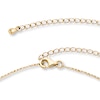 Thumbnail Image 2 of Diamond Choker Necklace 1/6 Carat tw 10K Yellow Gold 12"