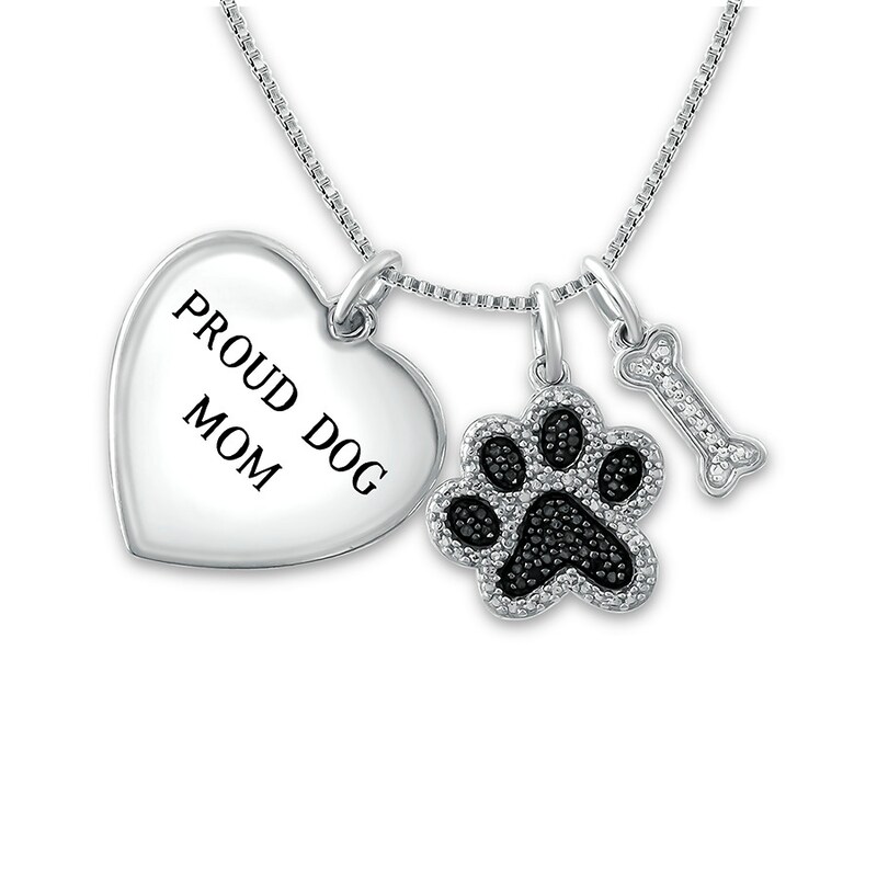SheridanStar Dog Paw Print Pendant Necklace Jewelry Gift Dog Mom Rescue Foster Mom Pendant Charm Necklace SheridanStar Dog Paw Print Pendant Necklace Jewelry Gift Dog Mom Rescue Foster Mom Pendant Charm Necklace