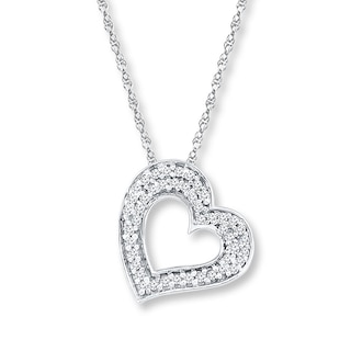 Seamstress Tape Measure Heart Necklace - Silver – Juliet English