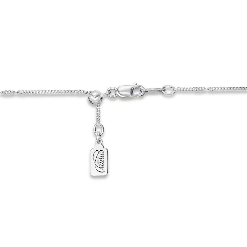 Main Image 3 of Emmy London Diamond Shoe Necklace 1/5 ct tw Sterling Silver