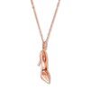 Thumbnail Image 3 of Emmy London Diamond Shoe Necklace 10K Rose Gold