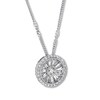 Emmy London Diamond Necklace 1/2 ct tw 10K White Gold 20"