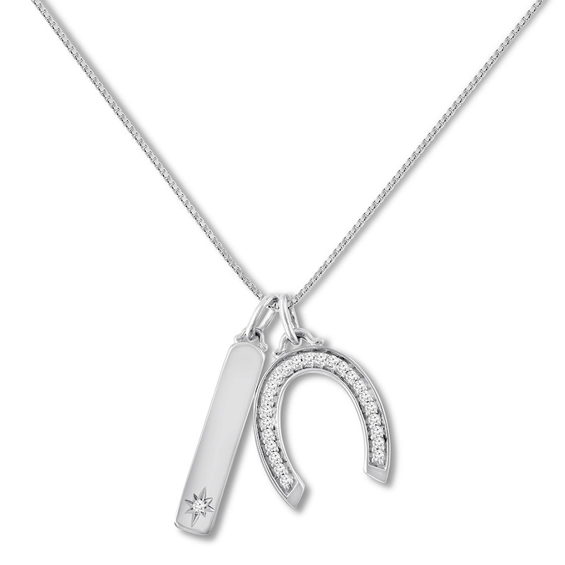 Details about  / Fox horseshoe necklace solid sterling silver hallmarked  jewellery gift