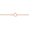 Thumbnail Image 2 of Unstoppable Love Heart Necklace 1/4 ct tw 10K Rose Gold 18"
