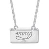 Thumbnail Image 1 of Emmy London Clutch Necklace with Diamond Accent Sterling Silver 18"