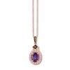 Thumbnail Image 0 of Le Vian Amethyst Necklace 1/3 ct tw Diamonds 14K Gold