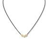 Diamond Necklace 1/3 ct tw 10K Yellow Gold/Stainless Steel