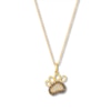 Thumbnail Image 0 of Le Vian Chocolate Diamond Paw Print Necklace 1/5 ct tw 14K Honey Gold 18"