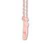 Thumbnail Image 2 of Diamond Butterfly Necklace 1/15 ct tw Round-cut 10K Rose Gold 18&quot;