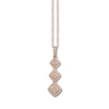 Thumbnail Image 0 of Le Vian Diamond Necklace 5/8 ct tw Round 14K Strawberry Gold 18"
