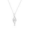 Thumbnail Image 0 of Diamond Necklace 1/3 ct tw 10K White Gold 18"