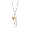 Thumbnail Image 0 of Le Vian Diamond Necklace 3/8 ct tw 14K Tri-Tone Gold 18"