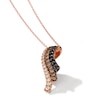 Thumbnail Image 1 of Le Vian Diamond Necklace 5/8 ct tw 14K Strawberry Gold