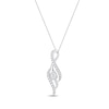 Thumbnail Image 1 of Diamond Necklace 1/4 ct tw Sterling Silver 18&quot;