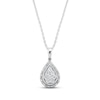 Thumbnail Image 1 of Diamond Necklace 1/10 ct tw Sterling Silver 18&quot;