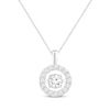 Thumbnail Image 1 of Unstoppable Love Necklace 1 ct tw 14K White Gold 19&quot;