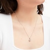 Thumbnail Image 2 of Unstoppable Love Necklace 1/4 ct tw 10K White Gold 19&quot;