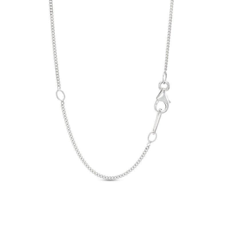 Unstoppable Love Necklace 1/2 ct tw 10K White Gold 19"