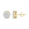 Thumbnail Image 3 of Men's Diamond Earrings 1/4 ct tw 10K Yellow Gold