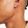 Thumbnail Image 3 of Men's Diamond Earrings 1/2 ct tw 10K Yellow Gold
