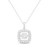 Thumbnail Image 1 of Unstoppable Love Necklace 1/2 ct tw 10K White Gold 19&quot;