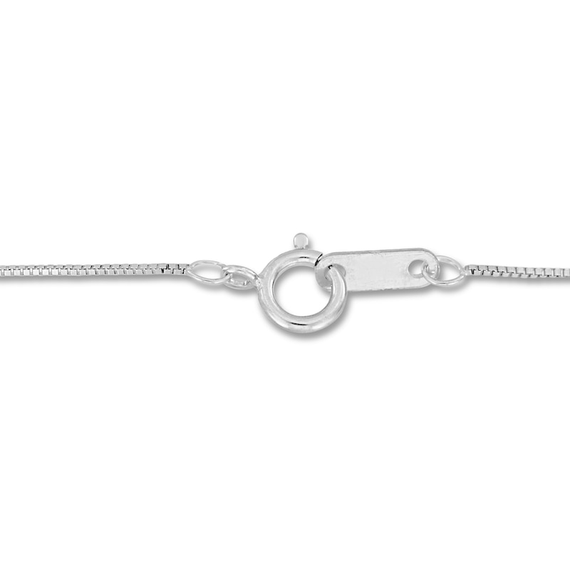 Main Image 4 of Diamond Cross Necklace 1/2 ct tw 10K White Gold 18&quot;