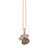 Thumbnail Image 1 of Le Vian Diamond Paw Print Necklace 3/4 cttw 14K Strawberry Gold