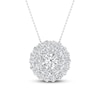Lab-Created Diamonds by KAY Necklace 1-1/4 ct tw 14K White Gold 18"