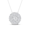 Thumbnail Image 1 of KAY Lab-Grown Diamonds Necklace 1-1/4 ct tw 14K White Gold 18&quot;