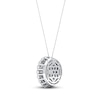 Thumbnail Image 2 of KAY Lab-Grown Diamonds Necklace 1-1/4 ct tw 14K White Gold 18&quot;