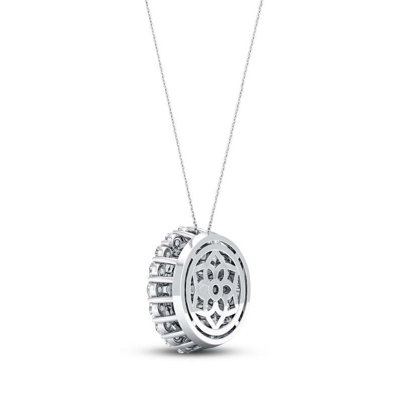 Main Image 2 of KAY Lab-Grown Diamonds Necklace 1-1/4 ct tw 14K White Gold 18&quot;