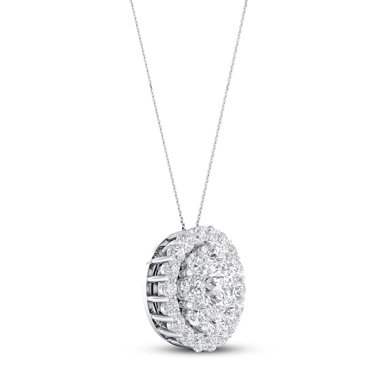 Lab-Created Diamonds by KAY Necklace 1-1/4 ct tw 14K White Gold 18"