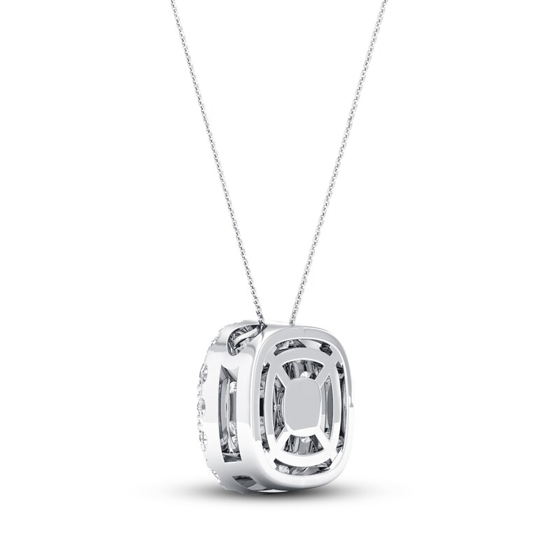 Lab-Created Diamonds by KAY Necklace 1/2 ct tw 14K White Gold 19"