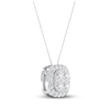 Thumbnail Image 3 of KAY Lab-Grown Diamonds Necklace 1/2 ct tw 14K White Gold 19&quot;