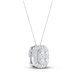 Lab-Created Diamonds by KAY Necklace 1/2 ct tw 14K White Gold 19