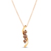 Thumbnail Image 0 of Le Vian Chocolate Diamond Necklace 1/3 ct tw 14K Honey Gold 18"