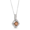 Thumbnail Image 0 of Le Vian Diamond Necklace 1/2 ct tw 14K Vanilla Gold 18"