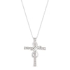 Thumbnail Image 0 of Le Vian Diamond Cross Necklace 1/2 ct tw 14K Vanilla Gold 18"