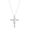 Thumbnail Image 1 of Le Vian Diamond Cross Necklace 1/2 ct tw 14K Vanilla Gold 18&quot;